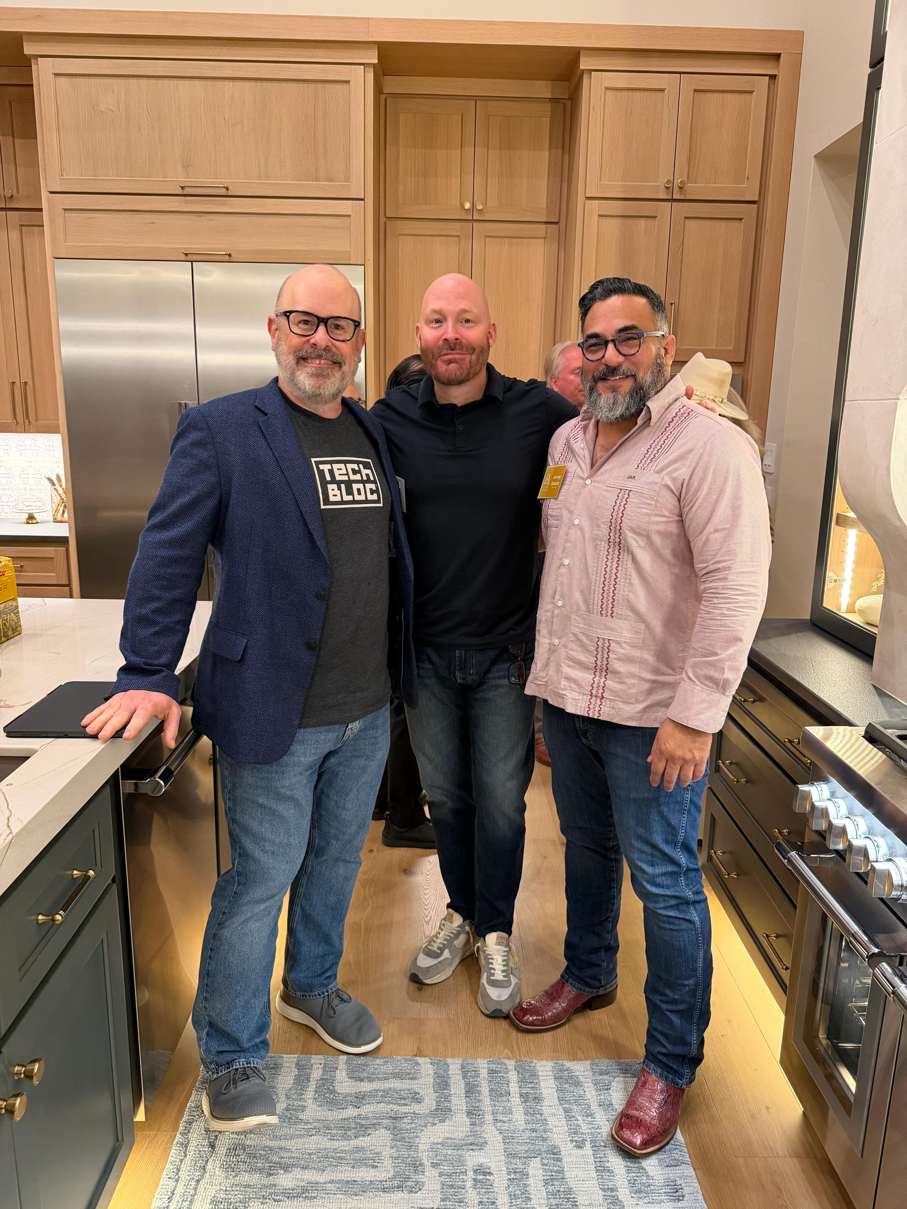 Nathan Anderson, Pat Matthews, and Jeremy Roberts